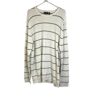 Theory [Ronnel Breach] Stripe Crewneck‎ Sweater SZ XXL